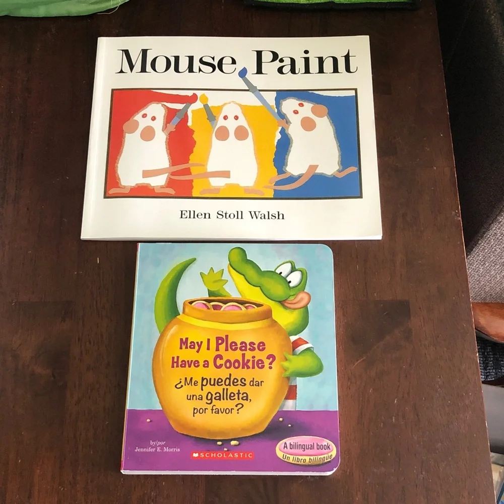 Mouse Paint & May I Please Have a Cookie? Book Set
